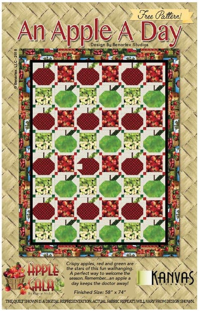AnAppleADay Quilt Pattern