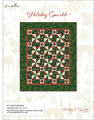 Quilt Pattern Download - Holiday Sparkle (1125)