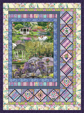 Gates of Splendour Quilt Top