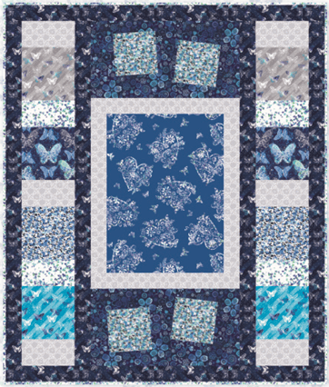 Quilt Pattern Social Butterfly