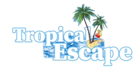 Tropical Escape Title PNG