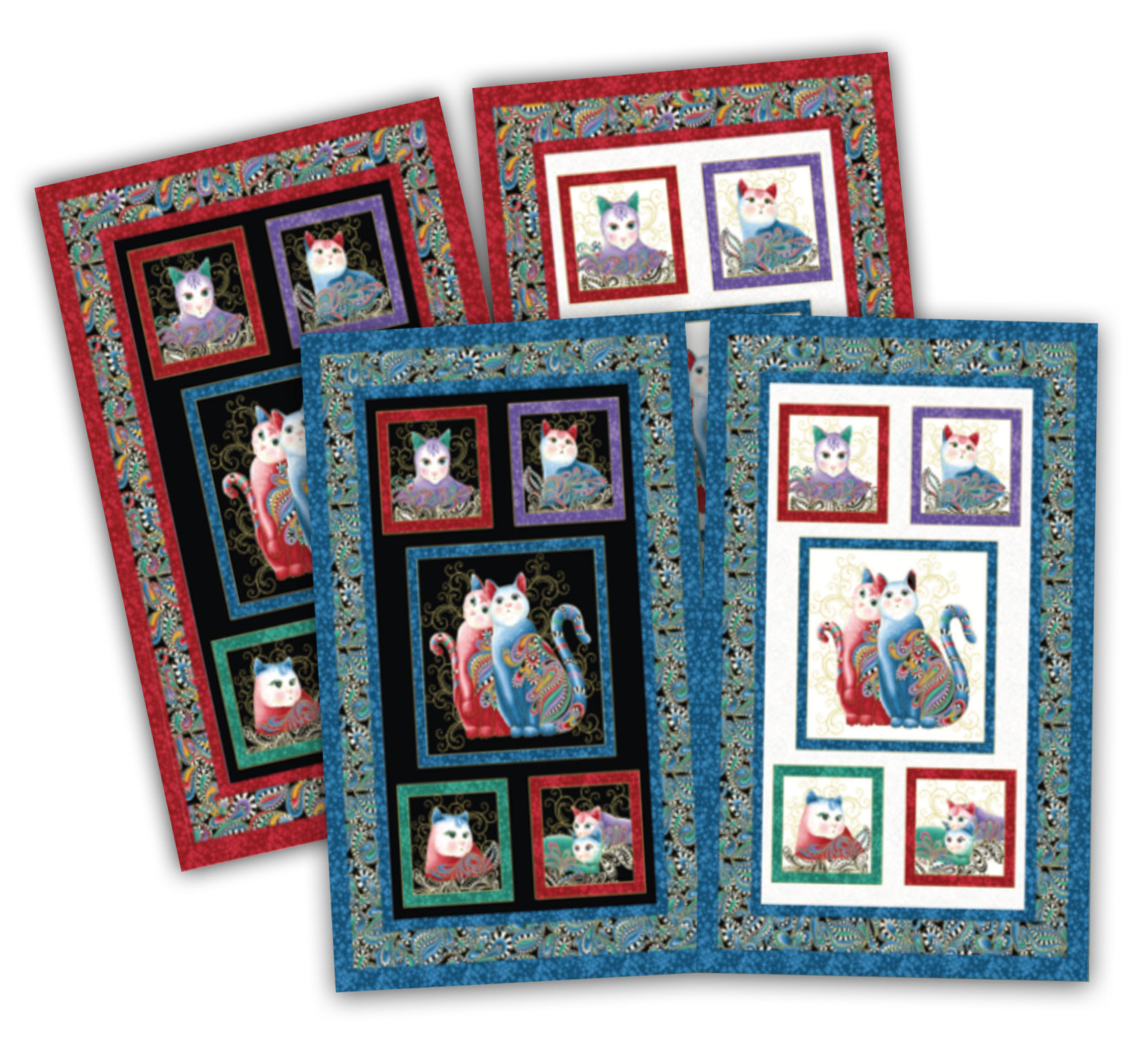 Quilt pattern download cat i tude ii